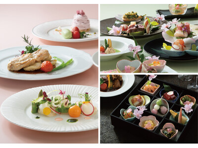 【水戸プラザホテル】春爛漫、五感で味わう“桜グルメフェア”を開催