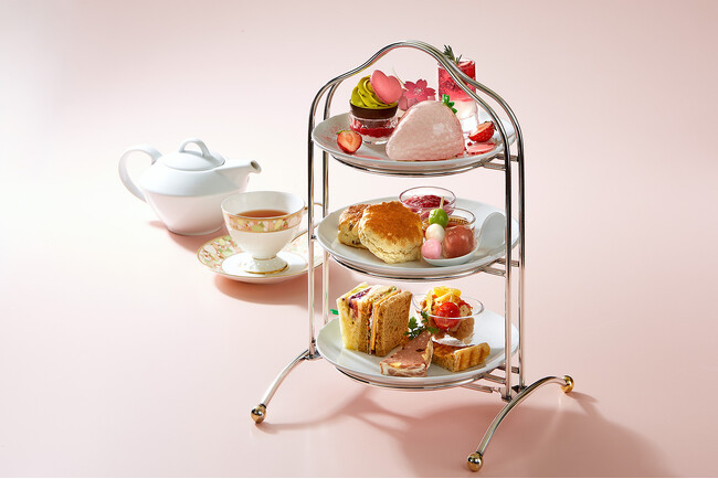 【水戸プラザホテル】3/15より販売スタート！桜が彩るアフタヌーンティー＆春限定スイーツ