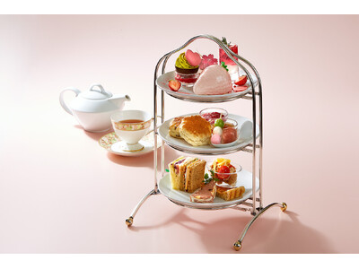 【水戸プラザホテル】3/15より販売スタート！桜が彩るアフタヌーンティー＆春限定スイーツ