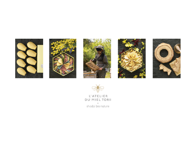 ���E�S�֋��ɁA�I���ƃI�[�K�j�b�N�m�َq�̐V�u�����h�a���yL�fATELIER DU MIEL TORII �~ shodai bio nature�z