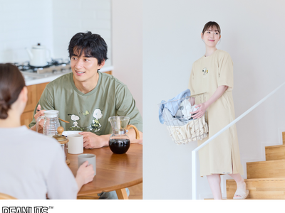 AOKI＆TAKE CARE WITH PEANUTSのコラボレーションから疲労回復ウェア「RECOVERY CARE＋(R)」春夏の新作5分袖7分丈パンツ・5分袖チュニックタイプの販売を開始