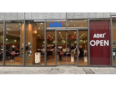 ���G���A��AOKI�̉w�O�^�j���[�t�H�[�}�b�g�X�܂����o�X�I2026�N10��9���i���j�ɁuAOKI���w�����X�v�I�[�v���I