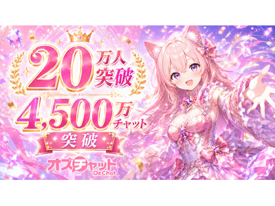 ���{��AI�L�����N�^�[�`���b�g�Q�[���u�I�Y�`���b�g -Oz Chat-�v�A���v���C���[��20���l�E�����`���b�g��4,500�����˔j�B�����Ҍ��F�̌���AI�L�����`���b�g�EAITuber���x��������