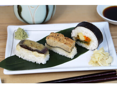 時短もフードロス削減も叶えるエコ＆エシカルな『冷凍ヴィーガン寿司３種』2月1日発売