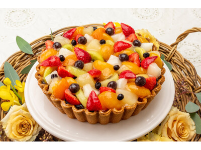 【キル フェ ボン】＜新発売＞静岡・浜松の２店舗限定　三ケ日みかんやイチゴなど5種のフルーツが彩るあんみ...