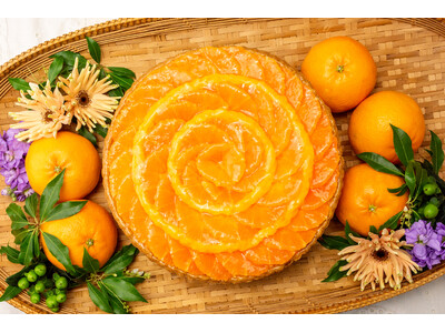 【キル フェ ボン】佐賀県が20年以上の歳月をかけて開発したブランド柑橘“にじゅうまる”が主役！味も見た目もまさに“にじゅうまる”のタルト