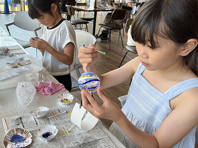 風鈴作りなどの納涼クラフト体験を高槻市で