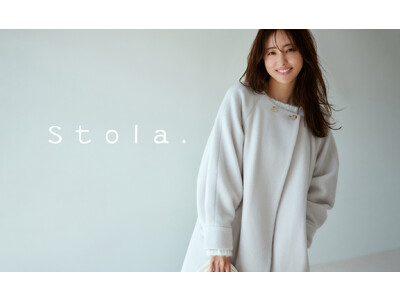 愛甲千笑美が着るStola.（ストラ）のホリデー新作第2弾。12/6（水）WEBカタログを公開！