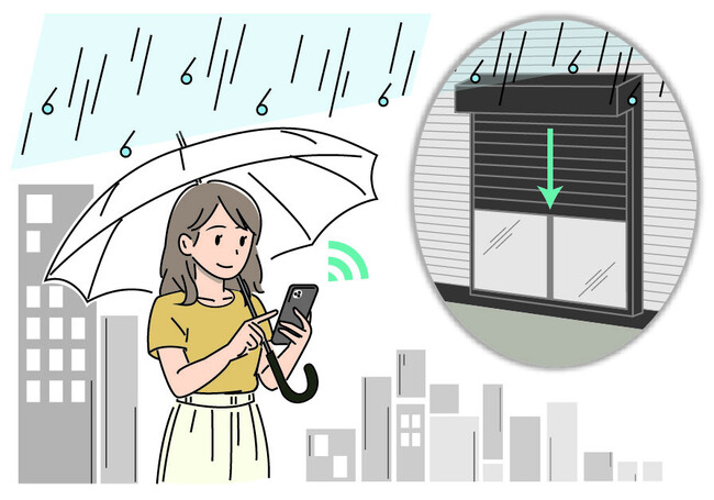 窓シャッター電動化システム「マドモアチェンジSYII」を発売（三和シヤッター）