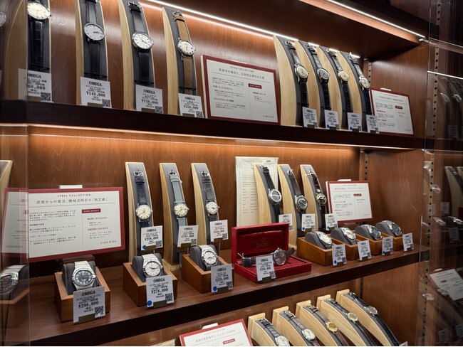 6月10日(水) 時の記念日！中野のヴィンテージ時計店で昭和100年の腕時計の歴史をたどる展示を実施100年前から10年刻みで腕時計を60点以上を展示いたします