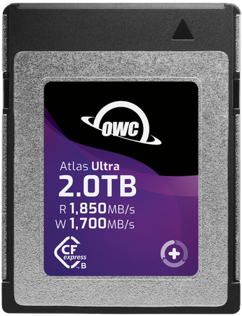 OWC CFexpress Type Bカード Atlas Ultra 1TB/2TBを発表 - ZDNET Japan