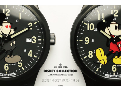 ミッキーの表情が毎日変わる！JAM HOME MADEからオリジナルウォッチ登場“MICKEY MOUSE”WATCH - TYPE2 -2021年3月4日（木）発売開始