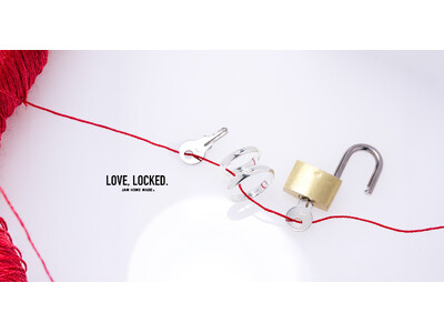 JAM HOME MADE �Ńy�A�����O�����w���̕��ɁA�撅�œ싞�����v���[���g�I�ILOVE, LOCKED./�����A���b�N����B�����X�̃t�@�T�[�h�ɁA��l�̈������b�N���ɗ��Ă��������B
