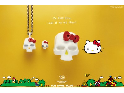 人気キャラクター＜ハローキティ＞風スカルが爆誕！『HELLO KITTY×JAM