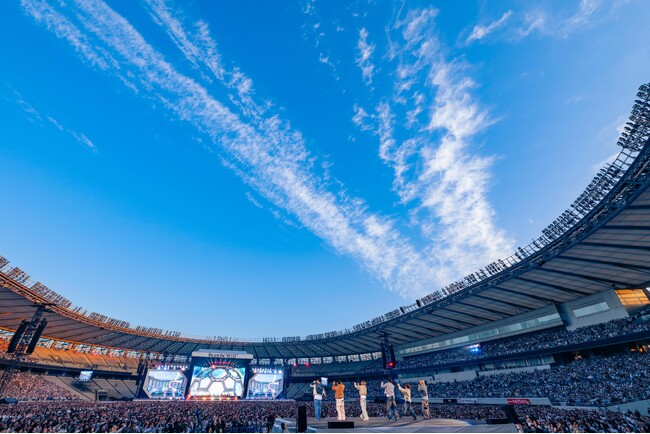 初のスタジアムライブで約10万人を熱狂させたBE:FIRST、5周年を彩るアルバムリリース＆ドームツアー開催を発表