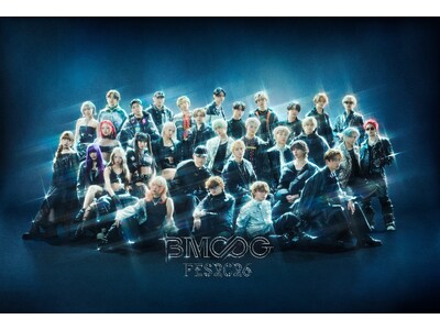 BMSG主催の大規模フェス「BMSG FES'26」、キービジュアル公開。「THE FUTURE IS YOURS」をコンセプトに未来へ向かうアーティストたちの輝きを表現。