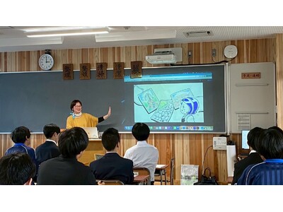 〈講演会レポート〉「好きなことで生きる」の体現！お絵かきクリエイター(R)が地元の福井県立敦賀工業高校で「地域探究授業」の講師として登壇
