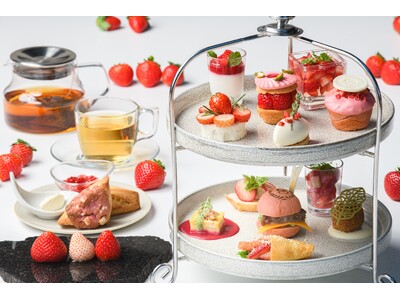 【シェラトン鹿児島】『苺のアフタヌーンティー』が登場