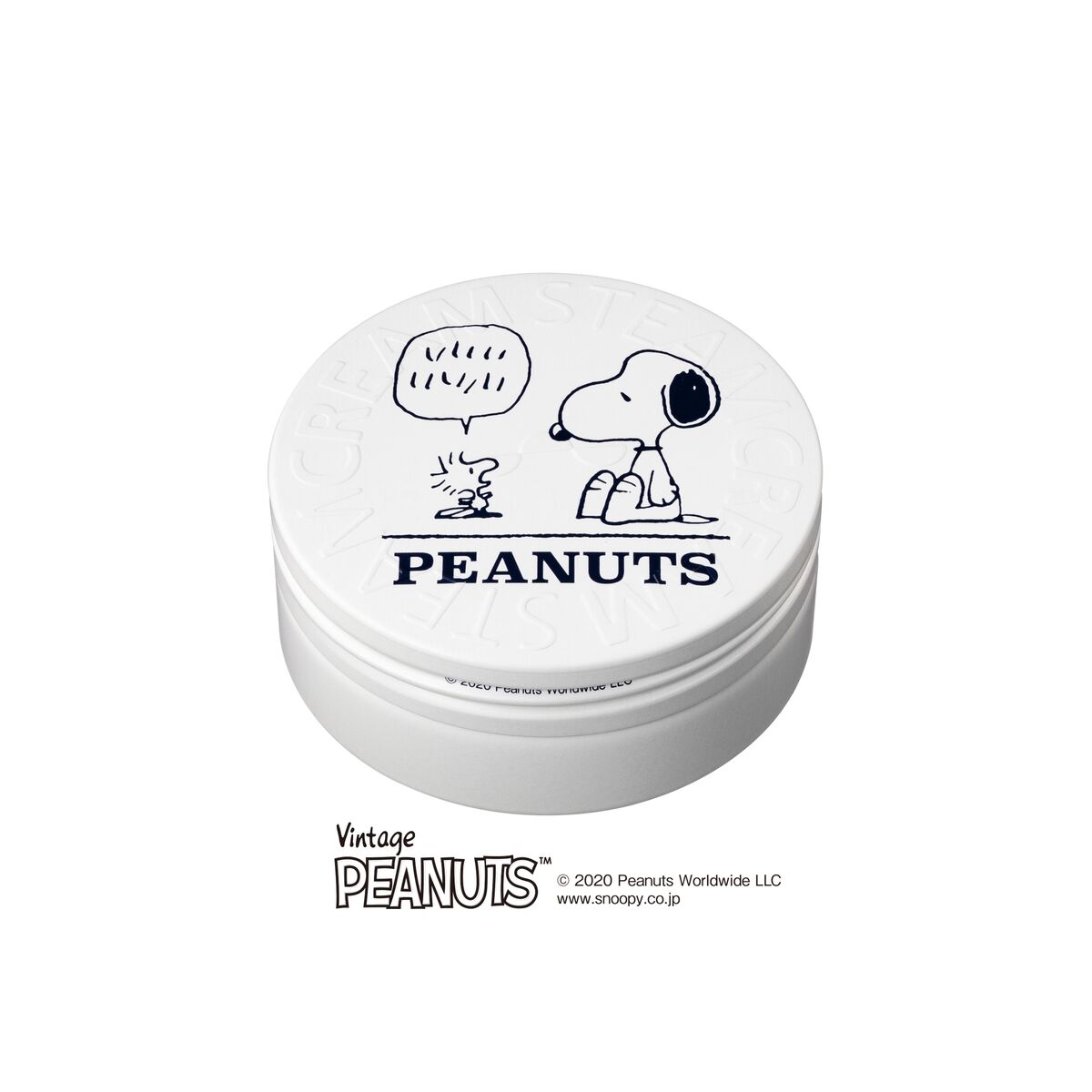 シンプルクリーンスキンケアの「スチームクリーム」から、ライフスタイルに寄り添う“おとなかわいい”PEANUTSデザイン缶が新登場！