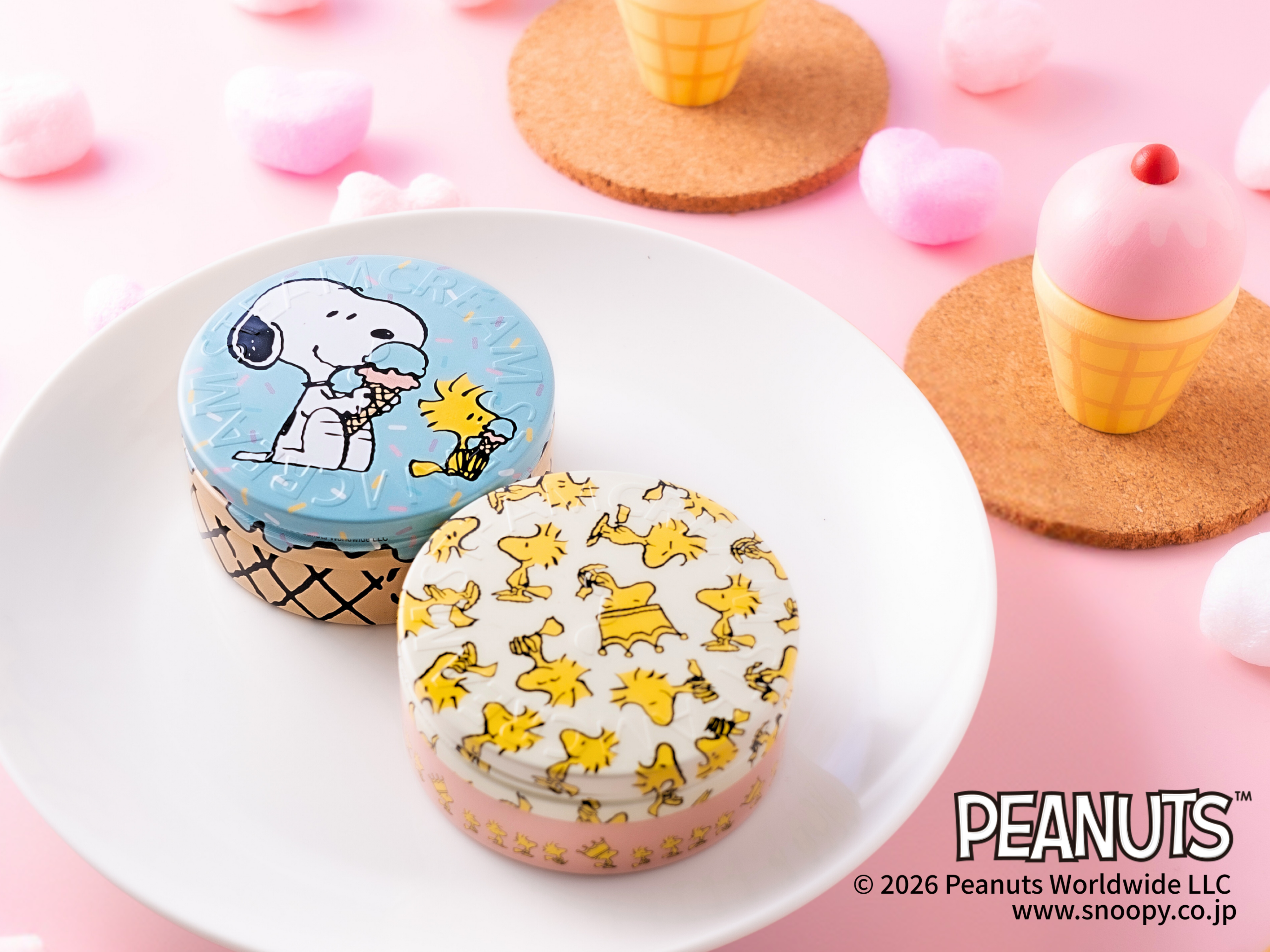 STEAMCREAMから、気分が弾むPEANUTSの新デザイン缶が登場。