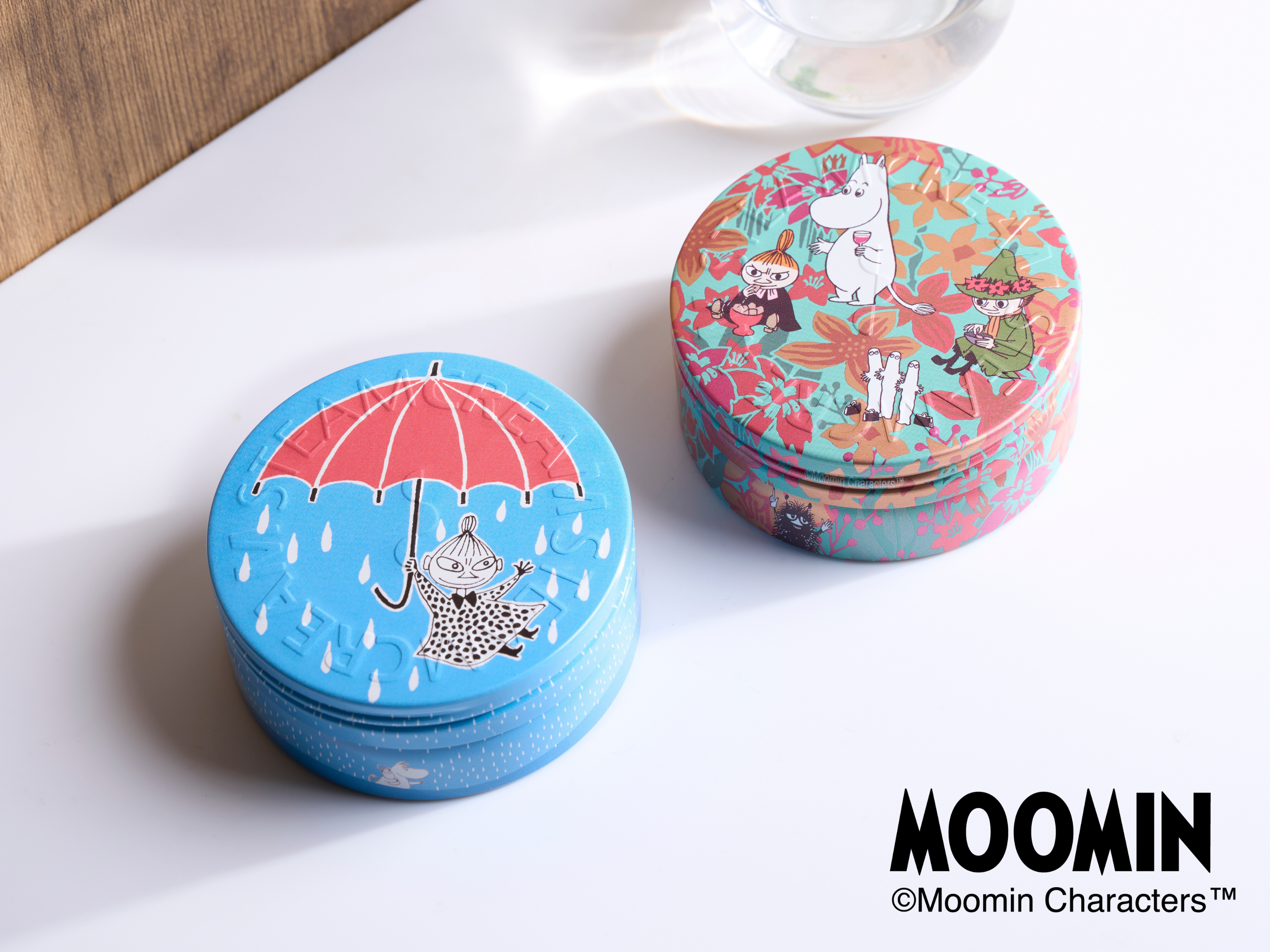 STEAMCREAMから、梅雨の季節も晴れやかに。「ムーミン」限定デザイン缶の新作が登場！