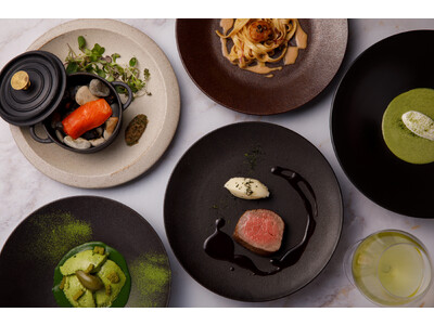 グランド ハイアット 福岡 |【八女茶発祥600年記念プロモーション】八女茶ディナーコース「ティー・ヘリテージ 」