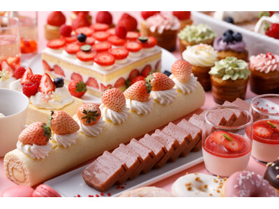 苺のデザートビュッフェ「ストロベリーオブセッション 2026」