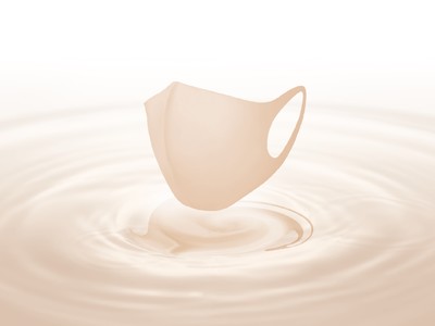 ”しっとりなめらか”タッチ＆抗ウイルス加工搭載！高級化粧パフでつくった「高機能ウレタン製マスク」誕生！