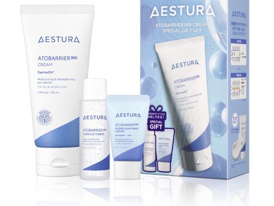 韓国NO.1*ダーマコスメブランド「AESTURA」 水分チャージしながらうるおいバリアケアを叶える「アトバリア365 クリーム 新商品お試しセット」を5月1日（金）より発売