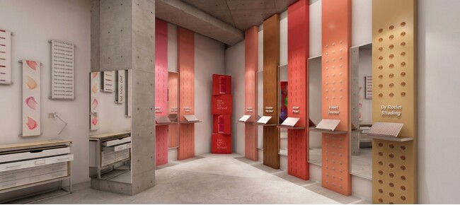 韓国発コスメブランド「too cool for school」美術館がテーマのギャラリー型POP-UP「Journey Into Color」