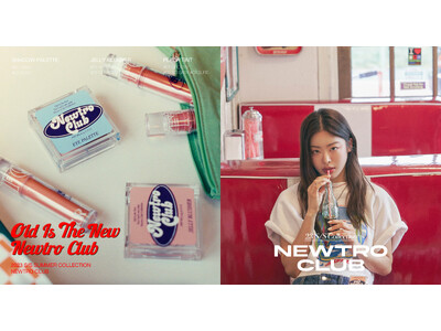 夏の日のドライブカフェをテーマにした “ヴィンテージ×トレンド”の新コレクション「ニュートロクラブ」が新登場！
