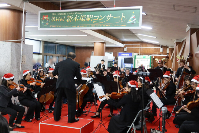 12月12日(金) NECソリューションイノベータ管弦楽団「第15回 新木場駅コンサート」を開催