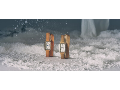 MATOW（マトウ）- Tsuki Collection 新作腕時計 -2重レザーストラップで纏う、月のしなやかな気配 「月華/ダブルターン」発売