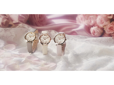 繊細な花々が咲く、春を纏う28mm。オリビア・バートン新作腕時計「アブストラクトフローラル」