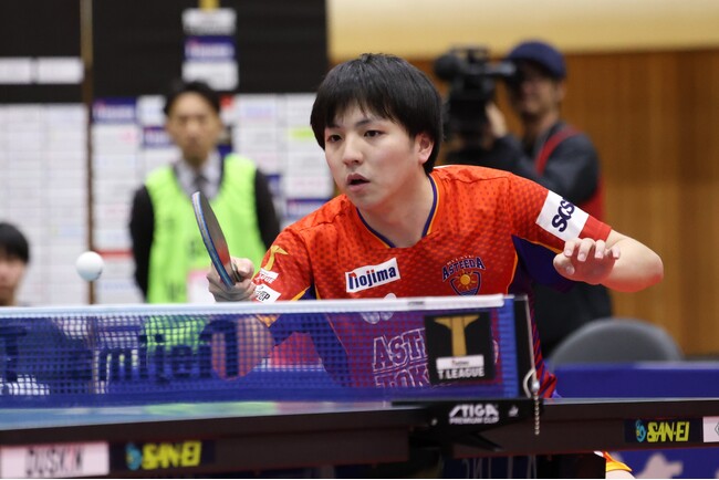【卓球・金沢ポート】鈴木颯選手　新規契約合意のお知らせ