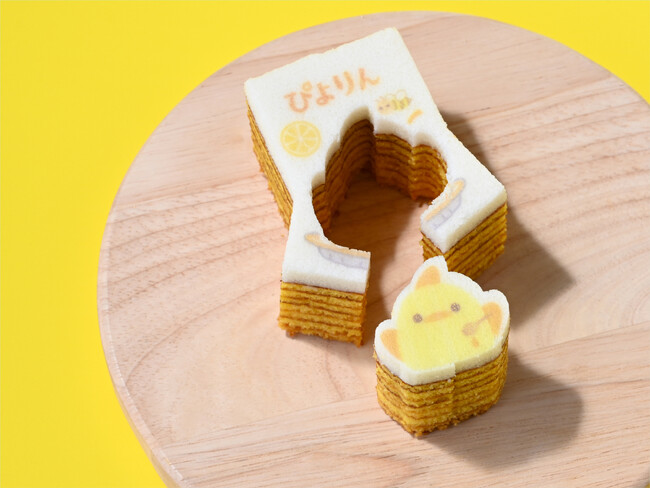 ぴよりんの型ぬきバウムに季節限定“はちみつレモン味”が初登場！PLUSTA名古屋中央・PLUSTA Gift名古屋中央で8月6日に発売