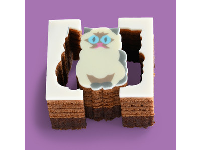 【期間限定・新発売】2月22日は猫の日。猫好きのための型ぬきできるバウムクーヘンが2種類登場！