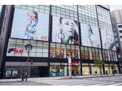 Namie Amuro x H&M」コレクションを日本、アジアのH&M店舗および公式