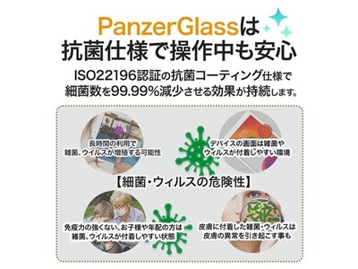 PanzerGlassのiPhone13シリーズ対応保護ガラスフィルムが3日間限定10%OFF♪
