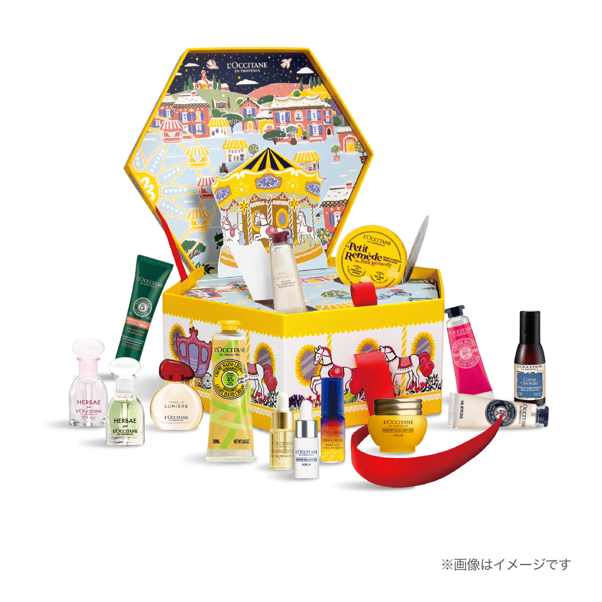 今年もクリスマスまでを楽しくカウントダウン！ロクシタンの人気アイテムが入った冬だけのお楽しみ。ロクシタン アドベントカレンダー