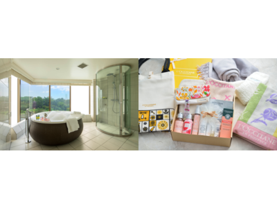 L'OCCITANE×ホテル椿山荘東京　期間限定コラボレーション。桜を愛でながらチェリーブロッサムの香りに包まれる特別プラン「桜ステイプラン」