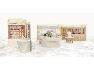 ＜ロクシタン＞阪急うめだ本店新しいメゾンロクシタンを五感で。