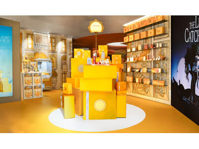 ロクシタン SHIBUYA TOKYOがホリデーの世界に。豪華ギフトをキャッチできるクレーンゲームも登場。