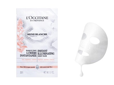 くすみがちな春肌を、なめらかで明るい印象へ。限定シートマスクが登場