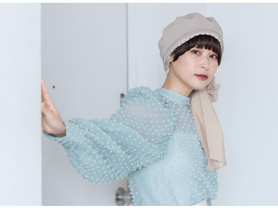 「ウィッグが取り外せるケア帽子」専門ブランドBAREN(バレン）から帽子2 種(ベレー帽・バケットハット)を応援購入サービスMakuakeで8/1８ から先行発売開始