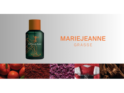 【MARIEJEANNE】から新フレグランスが発売！グラース産ローズとスニーカーの余韻を重ねた新作の香水「ロジエ」。