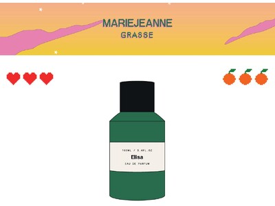 光と温もりに包まれる、無垢なエネルギーの香り。MARIEJEANNEから新作フレグランス「エリザ」誕生。