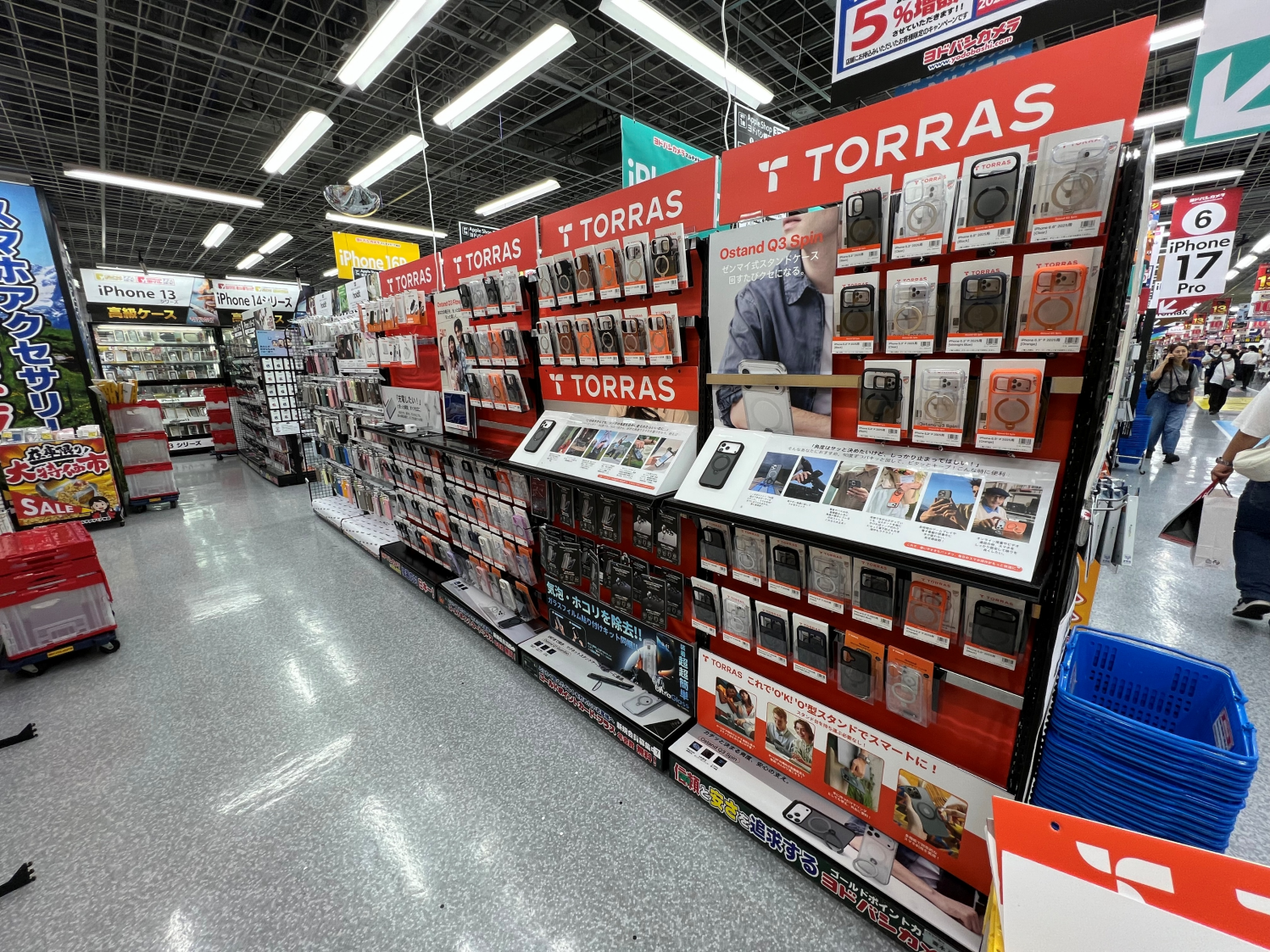【TORRAS】家電量販店での取り扱いラインアップを拡大。ケースから充電器まで“まとめて揃う”ワンストップ体験を提供～