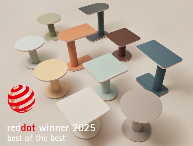 【レッドドット最高賞】9年ぶりのカラー大刷新。注目の家具仕上げ材「ファニチャーリノリウム」新色8色を10月14日から発売