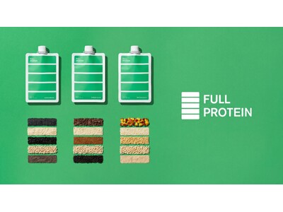 脱・シェイカー宣言！「いいもので、満たそう。」を掲げるパウチ型プロテイン「FULL PROTEIN」が10月14日（水）新発売